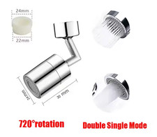 360 Universal Kitchen Faucet Anti-splash Aerator Bathroom Tap Rotatable Faucet