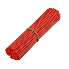 72 Pcs Universal Motocross Dirt Bike Enduro Wheel Rim Spoke Wraps Skins Red