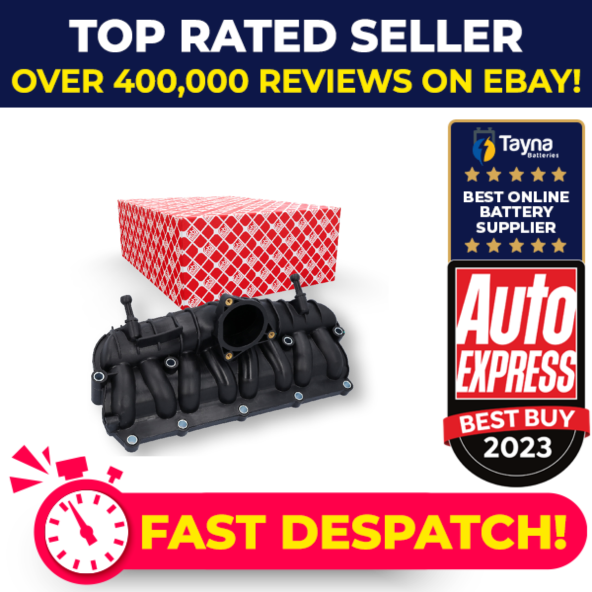 Fitting, intake manifold fits VW JETTA Mk3 2.0D 05 to 10 03G129713AF 3G129713AF