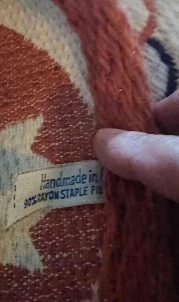 Bolso de hombro tejido vintage de los Juegos Olímpicos de Montreal 1976 - recuerdos coleccionables Foto 3 de 4