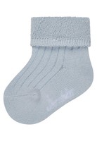 Baby Socken Hellblau 20 – Sterntaler Umschlag, Innenfrottee, Rippenmuster