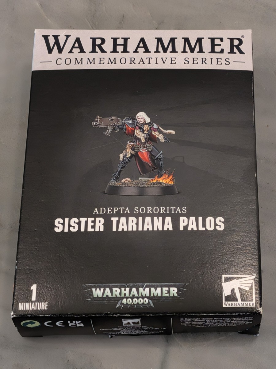 Warhammer Commemorative Series 40k Sister Tariana Palos Miniature