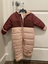 Simple Joys by Carter's Baby One-Piece Snowsuit Bunting 6-9Months ... Fast Ship