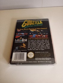 NINTENDO NES GODZILLA MONSTER OF MONSTERS   BOXED WITH MANUAL