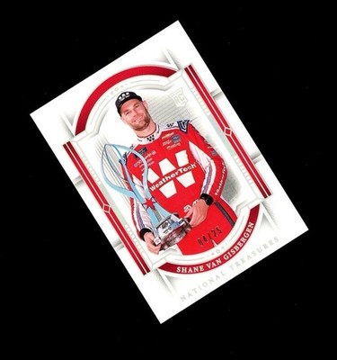 VERY RARE 2024 National Treasures ROOKIE SP SVG SHANE VAN GISBERGEN /25 RC! STAR