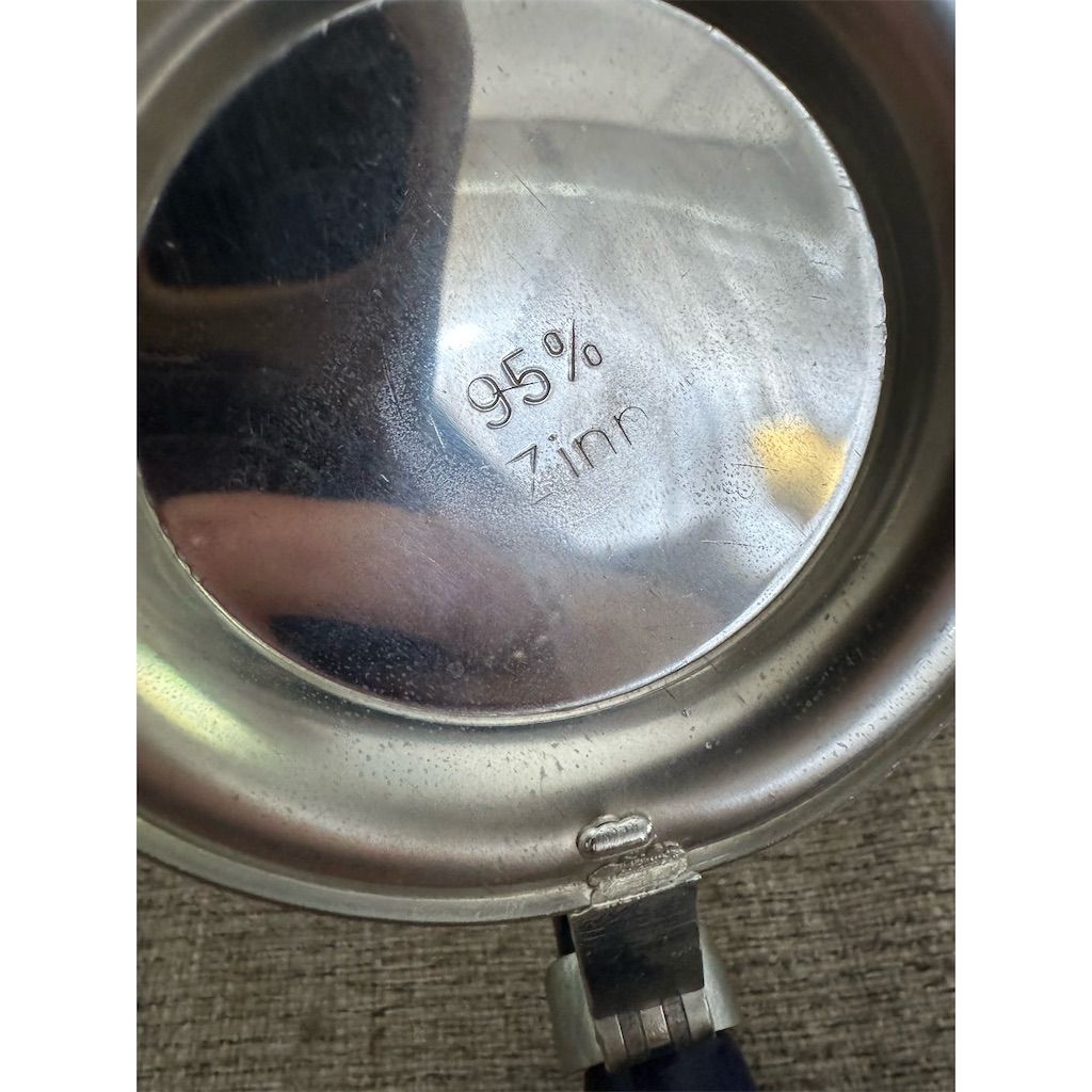 Authentic Gerz German Beer Stein Cobalt Blue Diamond Pattern