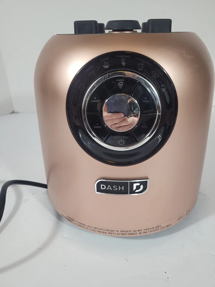 Licuadora Dash Premium roja modelo DPB500RD 1400 W probada base de trabajo solamente Foto 4 de 4