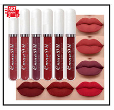 Labiales mate larga duracion kit set maquillaje juego pintalabios lapices 6PCS