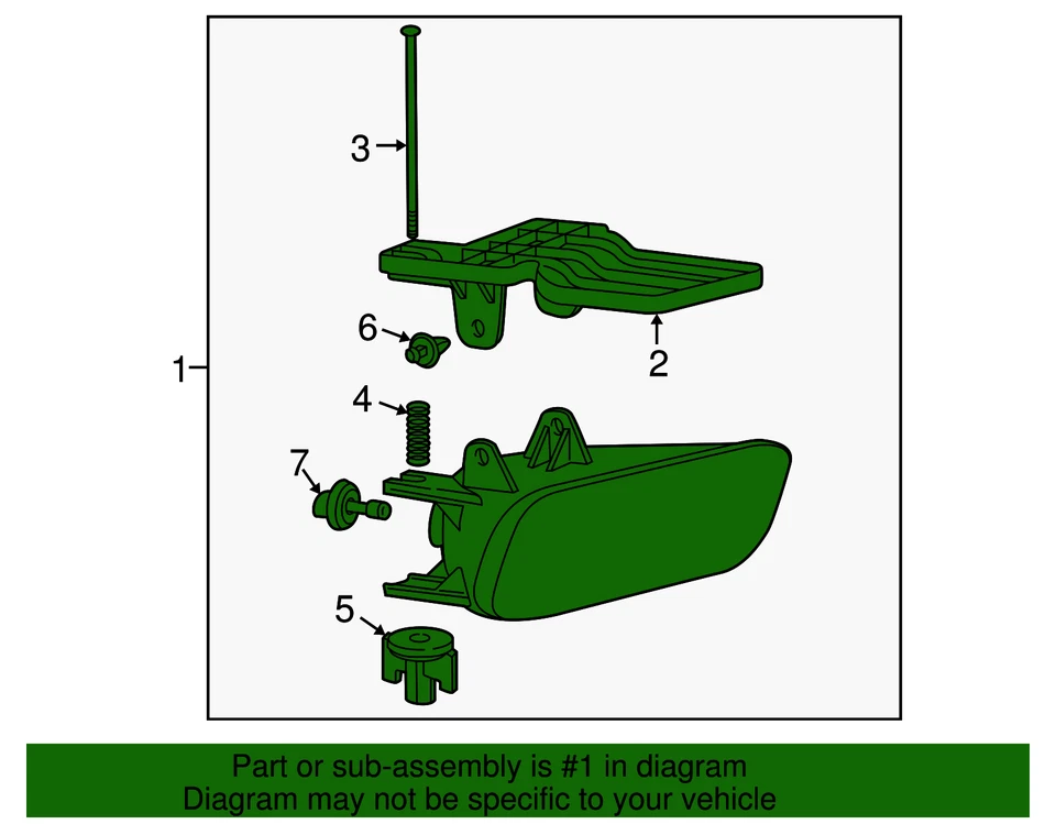 Lámpara antiniebla delantera del lado del conductor GM 15252038 genuina Foto 4 de 4