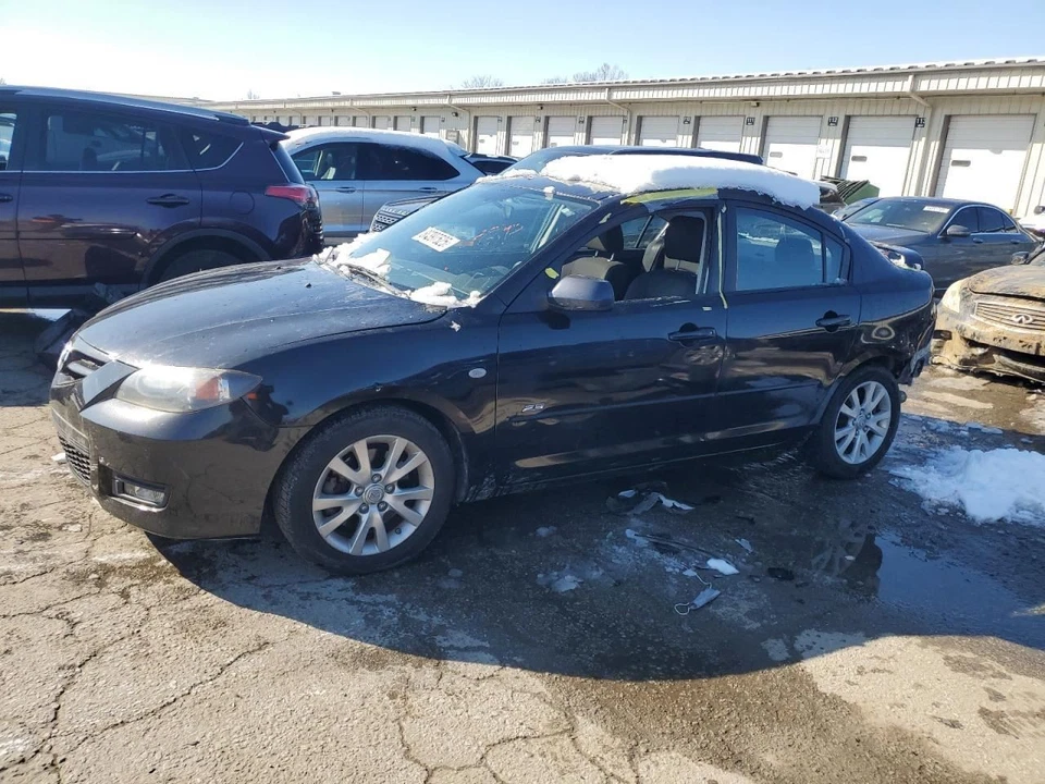 Trunk/Hatch/Tailgate Sedan With Spoiler Dealer Opt Fits 07-09 MAZDA 3 4861341 Foto 2 de 4