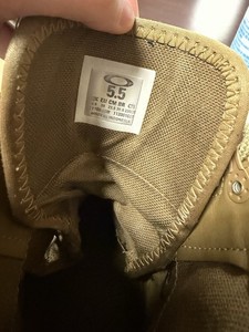 Oakley Women’s Tactical Boots US 5.5 Wide Brown Uninsulated Solid MPN 11188-33W