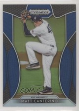 2019 Panini Prizm Draft Picks Blue Prizm Matt Canterino #42 6h5