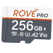 PRO Micro SD Card microSDXC Memory Card with Full-Size SD Adapter 256GB