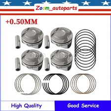 For 2012-16 Hyundai Kia Accent Rio 1.6l Dohc Oversize 0.50mm Piston Rings Kit For 2012-16 Hyundai Kia Accent Rio 1.6l Dohc Oversize 0.50mm Piston Rings Kit