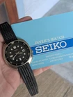 Vintage 76 Seiko 6105-8119 Willard Diver Watch, Orig ZLM01 Strap/Manual Near-NOS