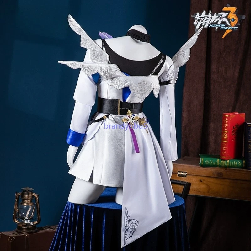 Traje de rendimiento de Halloween Honkai Impact 3 Raiden Mei Cosplay Genshin Impact Foto 4 de 4