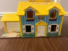 VINTAGE 1969 FISHER PRICE LITTLE PEOPLE #952 PLAY FAMILY HOUSE