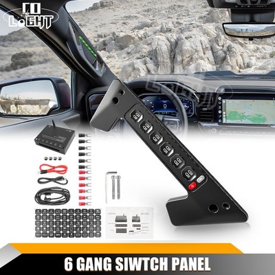 For Chevrolet Silverado 1500 6 Gang Switch Panel Auxiliary Circuit Control Relay