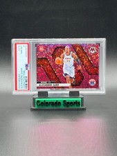 ALEXANDRE SARR 2024-25 Panini Mosaic #216 Variation Pink Prizm RC 04/20 PSA 8