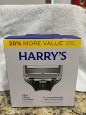 Harry  s Razor Blade Refills - 12 Pack Of 5-Blade Cartridges - Sealed/New Box