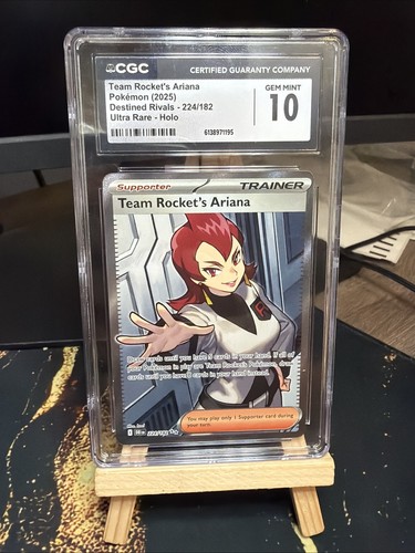 Team Rocket's Ariana graded CGC 10 for sale on eBay