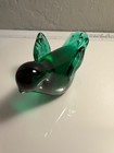 Vintage Reijmyre Emerald Green Glass Bird Figurine — photo 6
