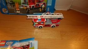 Lego City 60107 Fire Ladder Truck City Incomplete Box Manual