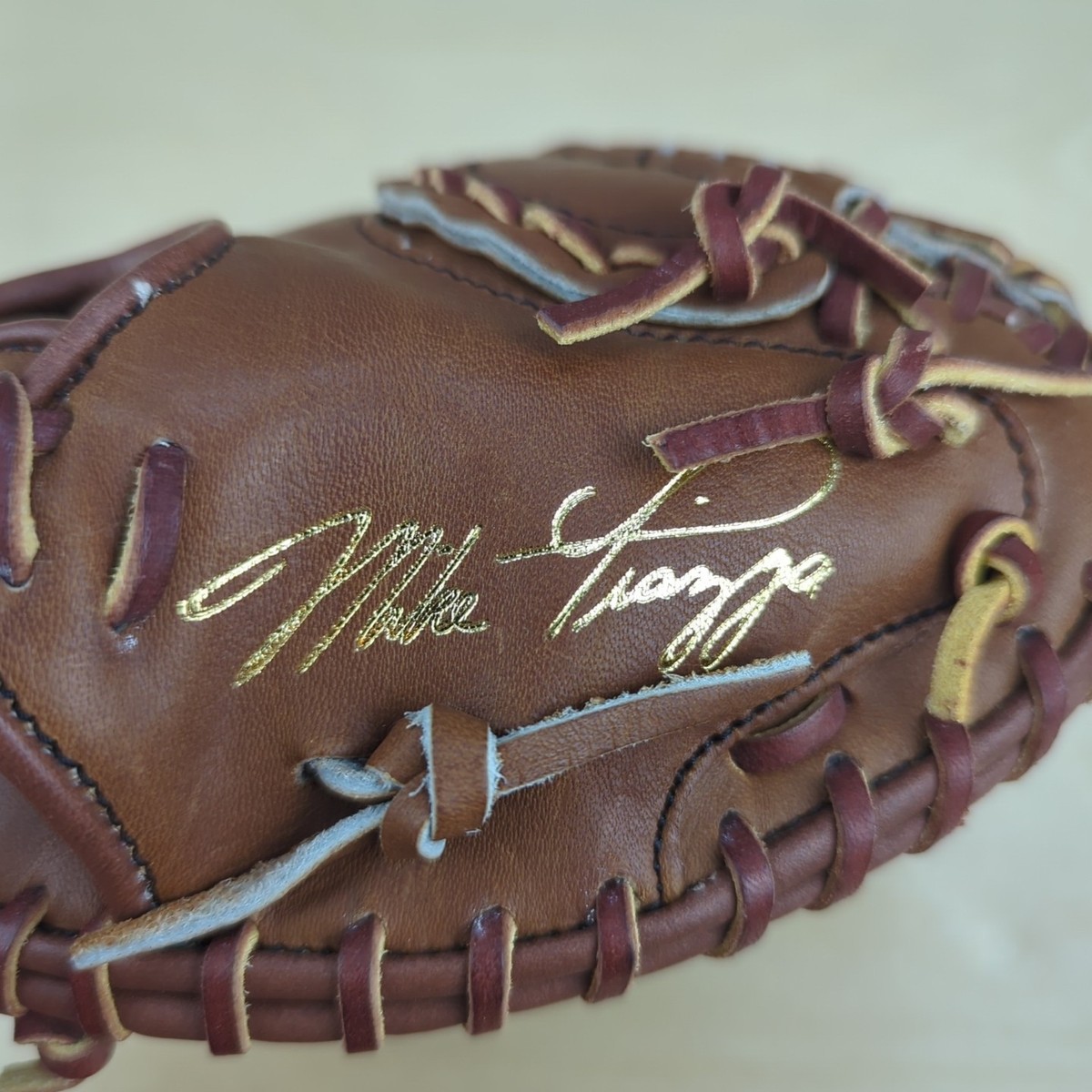 Rawlings Mini Catchers Mitt Mike Piazza Pro CMJ Lite Toe Gold