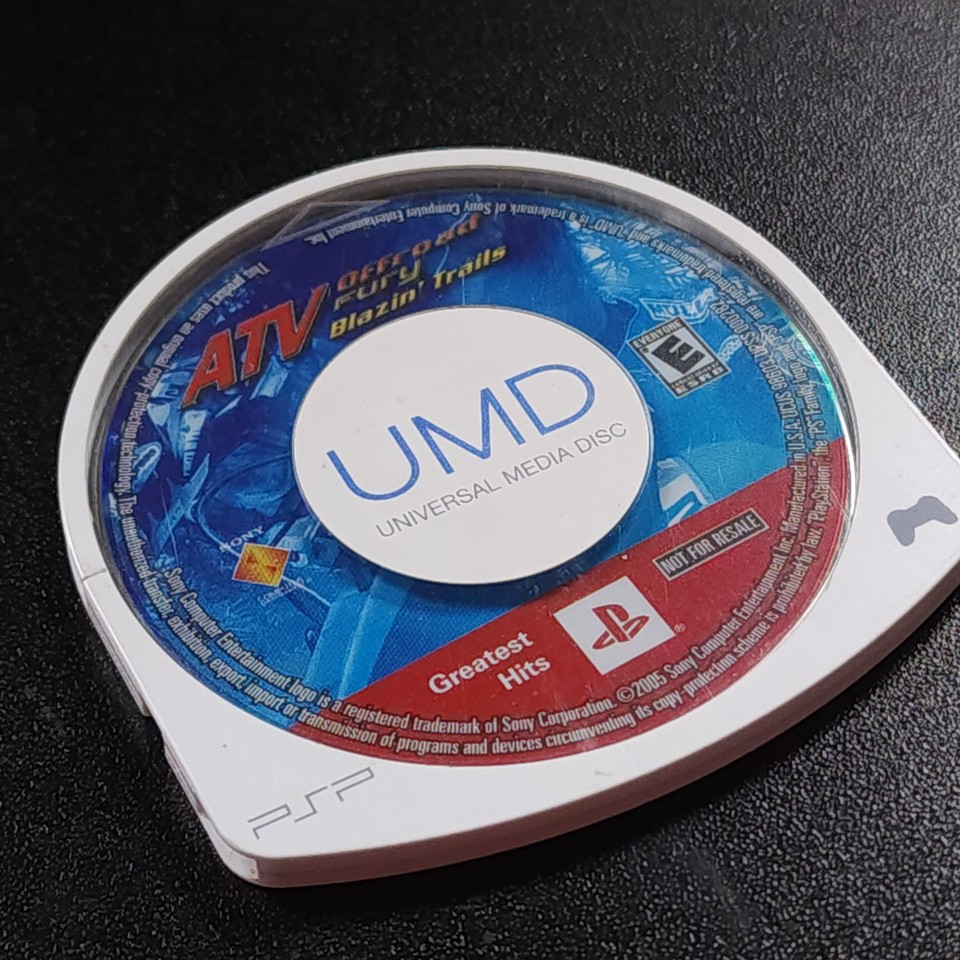 ATV Offroad Fury Blazin Trails Sony PSP UMD Disc Only Tested | eBay