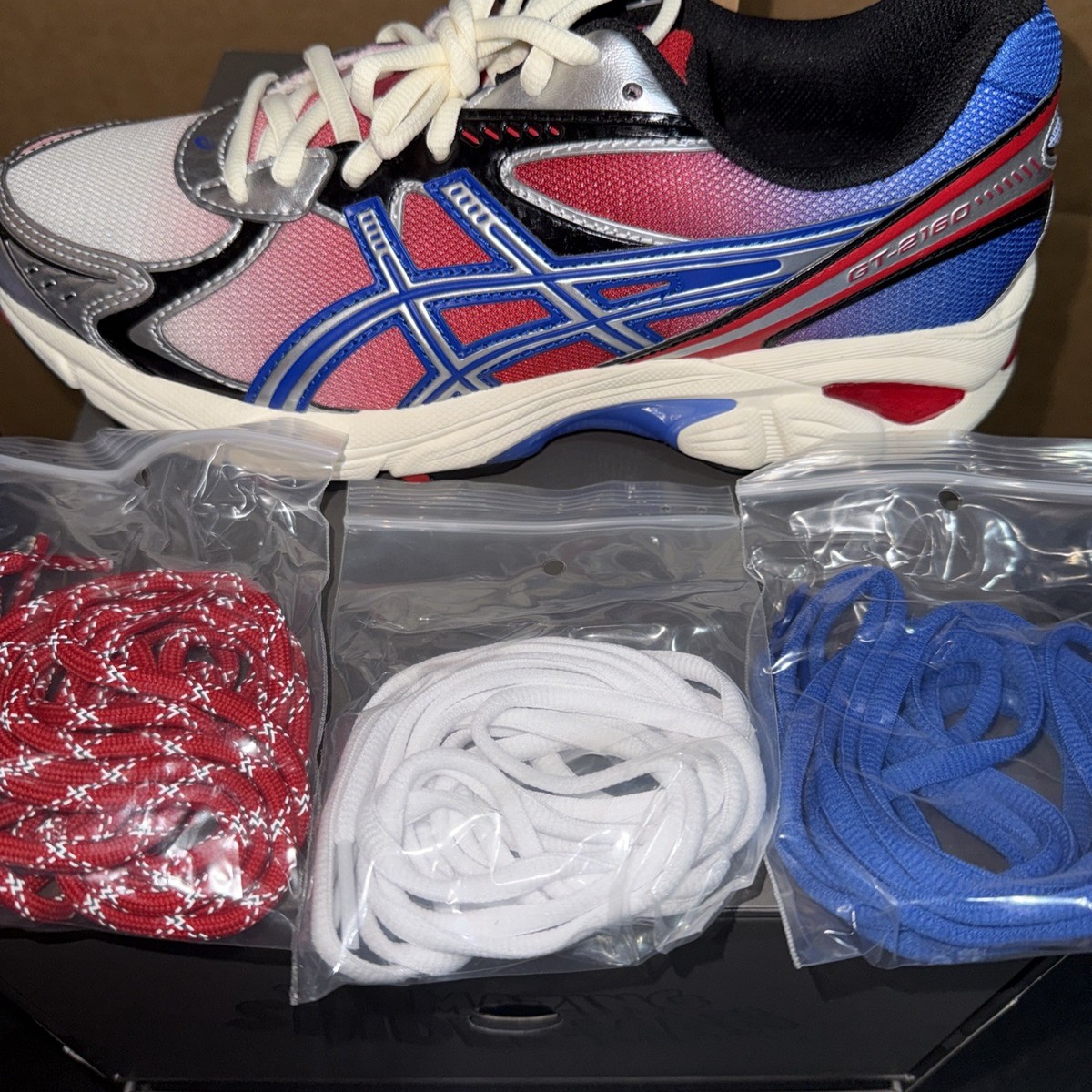 ASICS Kith x Marvel x GT 2160 Spider-Man Venom Pack Size 8 Brand