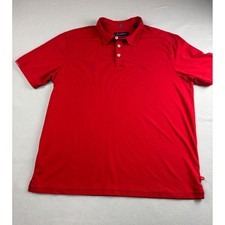 Tommy Bahama IslandZone Polo Shirt Men's XL Red Short Sleeve Marlin Stretch