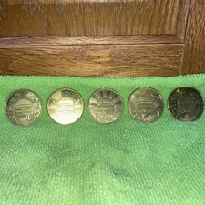 50 Years Of Big Mac Coins All 5 Designs In One Lot McDonald s Memorabilia