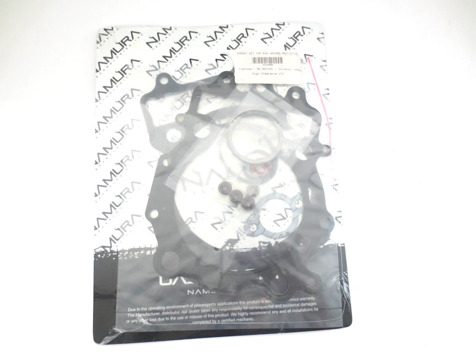 Arctic Cat 700 2008-17 ATV Prowler 700 cilindro OEM con kit de pistón Wiseco NUEVO Foto 4 de 4