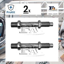 2x ORIGINAL® Fa1 Schraube, Abgasanlage für Ford RANGER Mazda 2 6 Kombi CX-7 6