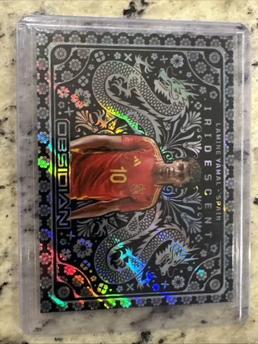 2024-25 Panini Obsidian Lamine Yamal Spain Iridescent Case Hit SSP