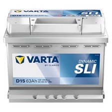 Batteria avviamento - VARTA - D15 63Ah 610A DYNAMIC SLI - 563400061