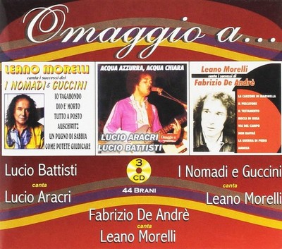 Morelli Leano - Free Gift Guccini Nomadi Battisti De Andre
