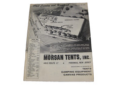 Nice Vintage 1963 Morsan Tents Inc. Camping E...