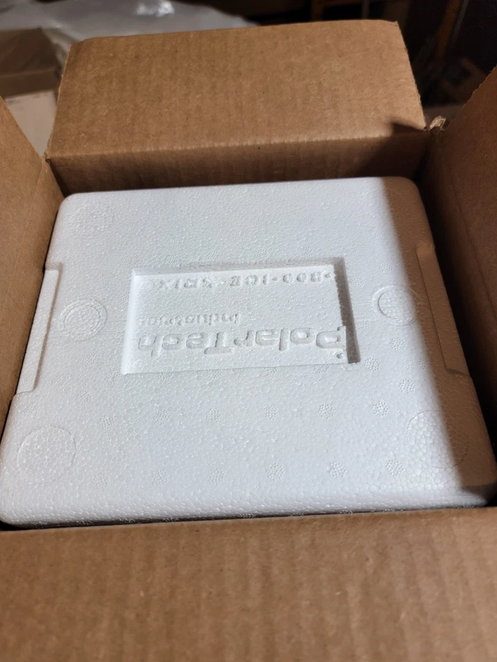 Polar Tech 202/T11C Thermo Chill Foam Insulated Shipping Kit 6 x 5 x 4.5" ID.2pk - Image 4 of 4