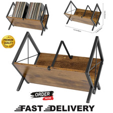 2026 Vinyl Record Storage Rack, 80-100 LP Vinyl Record Holder/Stand/Dis
