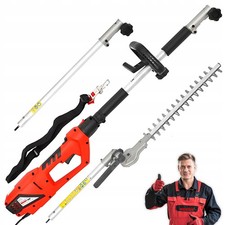 Telescopic Electric Lopper, 900W, 2.64m Reach, Ideal for Hedges