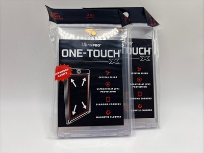Ultra Pro One-Touch X Magnetic Card Holder 35pt UV Protection - Lot of 2