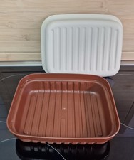 TUPPER KLEINER LAIBWÄCHTER BROT  DOSE BÄCKERMEISTER FRISCHEBOX Braun Retro RAR