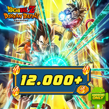 💎DRAGON BALL Z DOKKAN BATTLE GLOBAL - ANDROID- 12,000+ DRAGON STONES.💎