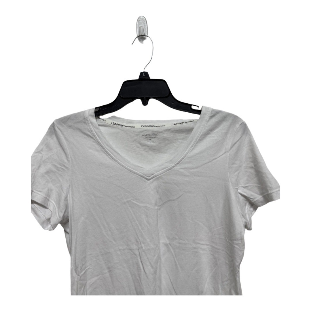 Calvin Klein Performance Solid White Casual Short… - image 2