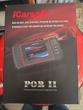 iCarsoft POR-II Porsche OBD-II Scanner Tool Multi-systems ABS SRS