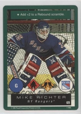 1995-96 Playoff One on One Challenge Mike Richter #69 15nc