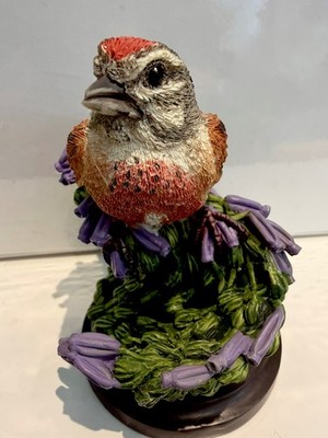 Eaglemoss The Linnet Bird Figur - Country Bird Collection 2003 - Top