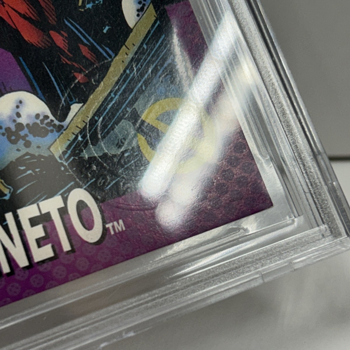 1992 IMPEL Marvel X-MEN MAGNETO JIM LEE AUTO EMBOSSED AUTOGRAPH