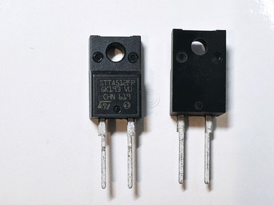 10PCS STTA512FP STM Ultra Fast High Voltage Diode 1200V 5A Rectifier TO-220FP
